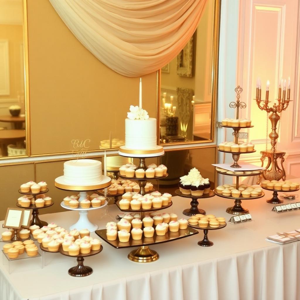 Premium dessert table