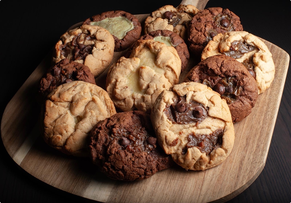 Assorted handmade cookies